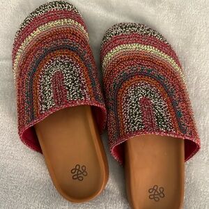 The Sak Colorful Knit Women's Mules